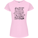 Always Tired Fatigued Exhausted Pigeon Funny Womens Petite Cut T-Shirt Light Pink