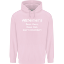 Alzheimers Been There Can't Remember Funny Childrens Kids Hoodie Light Pink