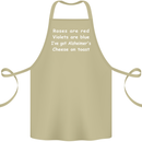 Alzheimers Cheese on Toast Funny Slogan Cotton Apron 100% Organic Khaki