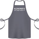 Alzheimers Just Forget About Funny Slogan Cotton Apron 100% Organic Steel