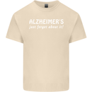 Alzheimers Just Forget About Funny Slogan Mens Cotton T-Shirt Tee Top Natural