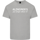 Alzheimers Just Forget About Funny Slogan Mens Cotton T-Shirt Tee Top Sports Grey
