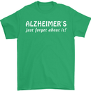 Alzheimers Just Forget About Funny Slogan Mens T-Shirt Cotton Gildan Irish Green