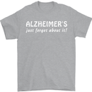 Alzheimers Just Forget About Funny Slogan Mens T-Shirt Cotton Gildan Sports Grey