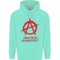Amateur Anarchist Anarchism Activist Funny Childrens Kids Hoodie Peppermint