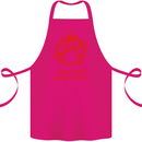 Amateur Anarchist Anarchism Activist Funny Cotton Apron 100% Organic Pink