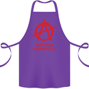 Amateur Anarchist Anarchism Activist Funny Cotton Apron 100% Organic Purple