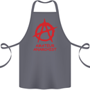 Amateur Anarchist Anarchism Activist Funny Cotton Apron 100% Organic Steel