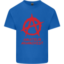Amateur Anarchist Anarchism Activist Funny Mens Cotton T-Shirt Tee Top Royal Blue