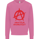 Amateur Anarchist Anarchism Activist Funny Mens Sweatshirt Jumper Azalea
