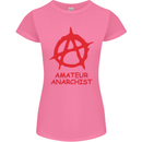 Amateur Anarchist Anarchism Activist Funny Womens Petite Cut T-Shirt Azalea