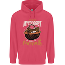 Amateur Mycologist Funny Mushroom Childrens Kids Hoodie Heliconia