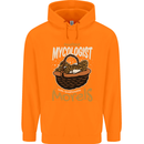 Amateur Mycologist Funny Mushroom Childrens Kids Hoodie Orange