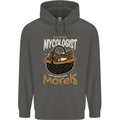 Amateur Mycologist Funny Mushroom Childrens Kids Hoodie Storm Grey