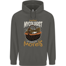 Amateur Mycologist Funny Mushroom Childrens Kids Hoodie Storm Grey