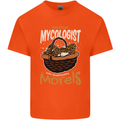 Amateur Mycologist Funny Mushroom Kids T-Shirt Childrens Orange