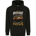 Amateur Mycologist Funny Mushroom Mens 80% Cotton Hoodie Black