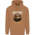 Amateur Mycologist Funny Mushroom Mens 80% Cotton Hoodie Caramel Latte