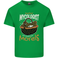 Amateur Mycologist Funny Mushroom Mens Cotton T-Shirt Tee Top Irish Green