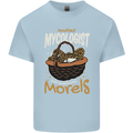 Amateur Mycologist Funny Mushroom Mens Cotton T-Shirt Tee Top Light Blue