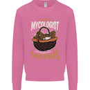 Amateur Mycologist Funny Mushroom Mens Sweatshirt Jumper Azalea