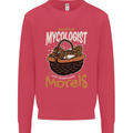 Amateur Mycologist Funny Mushroom Mens Sweatshirt Jumper Heliconia