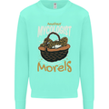 Amateur Mycologist Funny Mushroom Mens Sweatshirt Jumper Peppermint