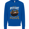 Amateur Mycologist Funny Mushroom Mens Sweatshirt Jumper Royal Blue