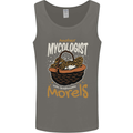 Amateur Mycologist Funny Mushroom Mens Vest Tank Top Charcoal