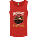 Amateur Mycologist Funny Mushroom Mens Vest Tank Top Red