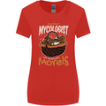 Amateur Mycologist Funny Mushroom Womens Wider Cut T-Shirt Red