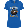 Amateur Mycologist Funny Mushroom Womens Wider Cut T-Shirt Royal Blue