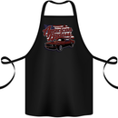 American Badass Muscle Car Cotton Apron 100% Organic Black
