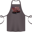 American Badass Muscle Car Cotton Apron 100% Organic Dark Grey