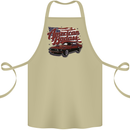 American Badass Muscle Car Cotton Apron 100% Organic Khaki
