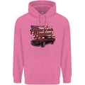 American Badass Muscle Car Mens 80% Cotton Hoodie Azelea
