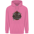 American Custom Garage Biker Motorcycle Mens 80% Cotton Hoodie Azelea