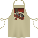 American Custom Motorcycles Biker Motorbike Cotton Apron 100% Organic Khaki