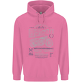 American Custom Motorcycles Motorbike Biker Mens 80% Cotton Hoodie Azelea
