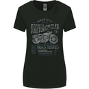 American Custom Motorcycles Motorbike Biker Womens Wider Cut T-Shirt Black