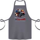 American Customs Hot Rod Garage USA Cotton Apron 100% Organic Steel