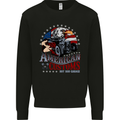 American Customs Hot Rod Garage USA Kids Sweatshirt Jumper Black