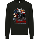 American Customs Hot Rod Garage USA Kids Sweatshirt Jumper Black