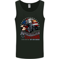 American Customs Hot Rod Garage USA Mens Vest Tank Top Black