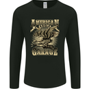 American Eagle Garage Bike Motorbike Mens Long Sleeve T-Shirt Black