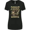 American Eagle Garage Bike Motorbike Womens Wider Cut T-Shirt Black