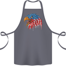 American Eagle USA Flag July 4th Cotton Apron 100% Organic Steel