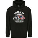 American Hot Rod Hotrod Dragster Racing Childrens Kids Hoodie Black