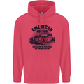 American Hot Rod Hotrod Enthusiast Car Childrens Kids Hoodie Heliconia