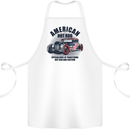 American Hot Rod Hotrod Enthusiast Car Cotton Apron 100% Organic White